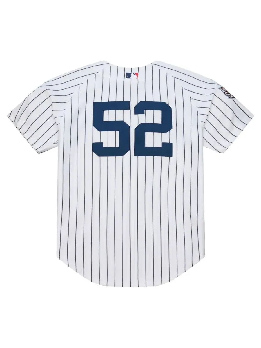 Джерси Митчелл и Несс 2009 Cooperstown Collection Authentic Jersey, CC Sabathia Mitchell & Ness — изображение 3 из 4, белый