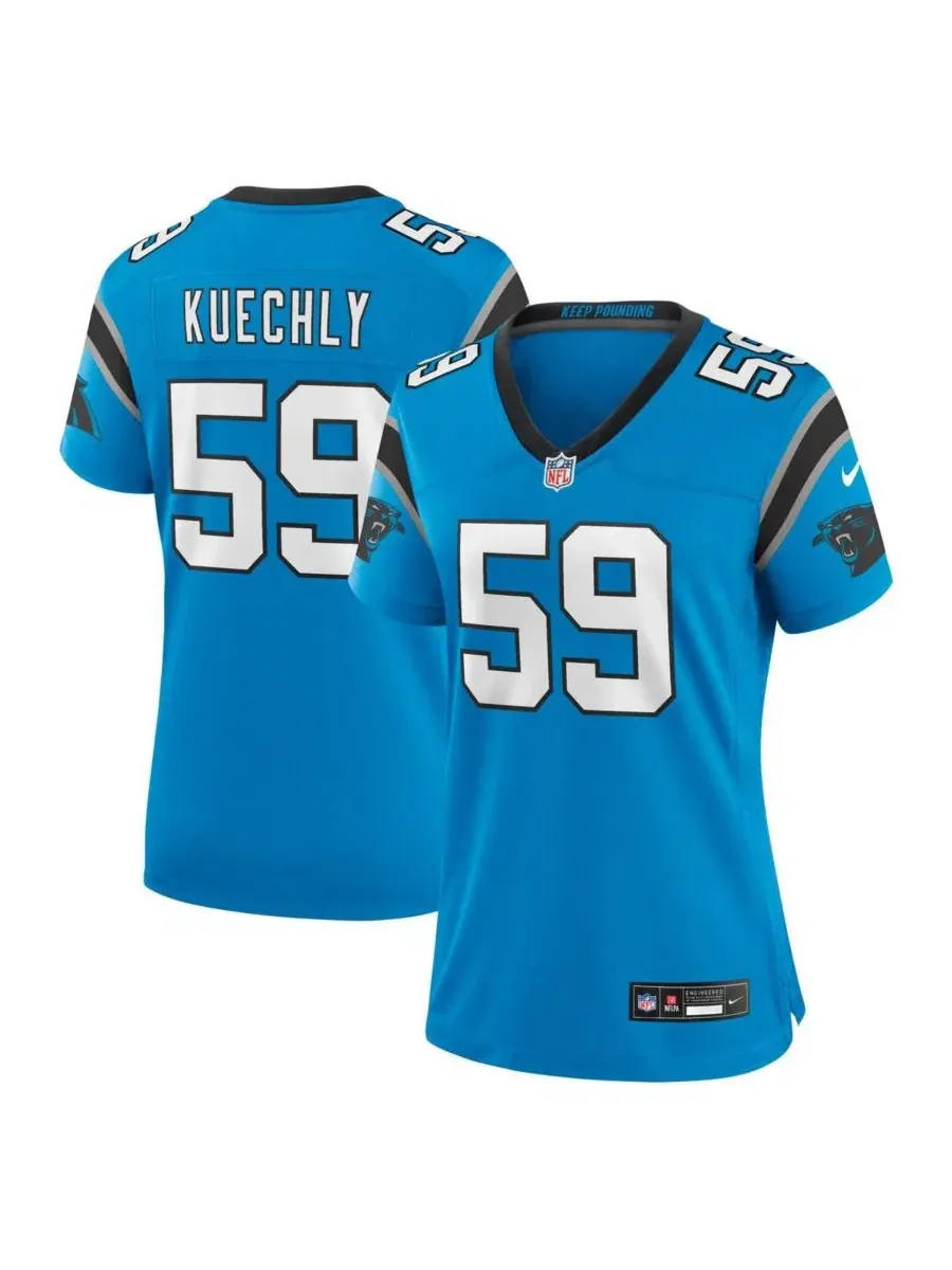 Джерси Nike Luke Kuechly Blue Carolina Panthers Retired Player Game — изображение 1 из 3, синий