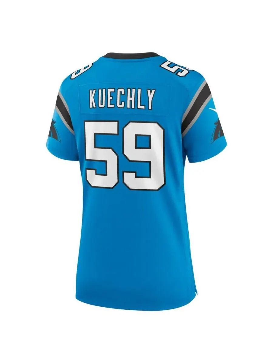 Джерси Nike Luke Kuechly Blue Carolina Panthers Retired Player Game — изображение 2 из 3, синий
