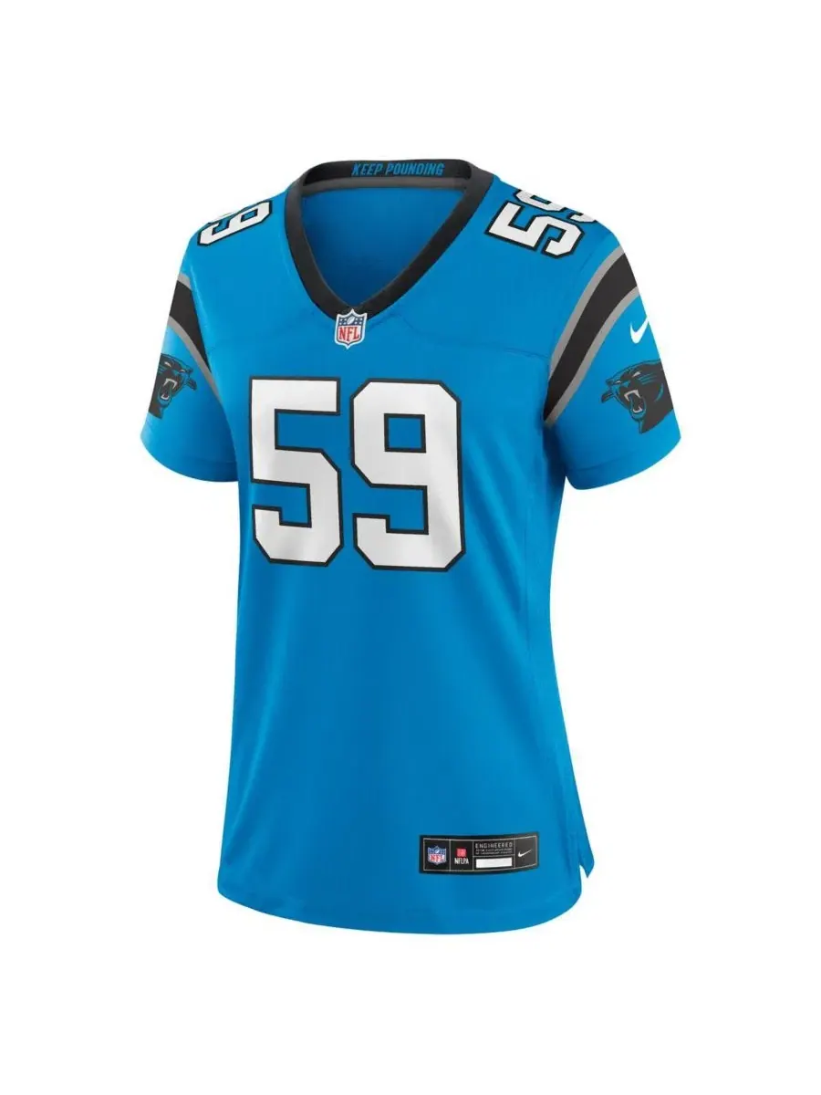Джерси Nike Luke Kuechly Blue Carolina Panthers Retired Player Game — изображение 3 из 3, синий