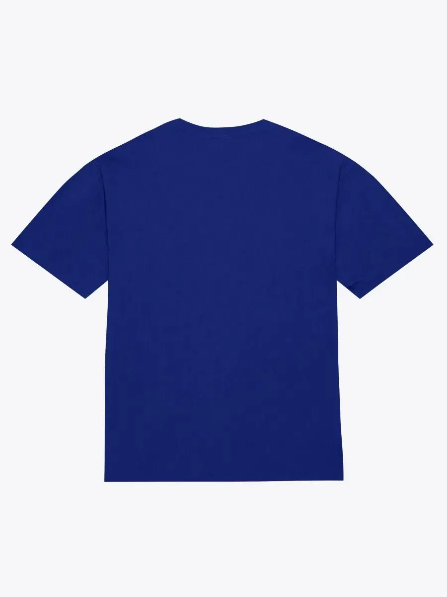 Футболка с принтом New York Knicks 1973 NBA Finals Champions Net Mitchell & Ness — изображение 2 из 2, синий