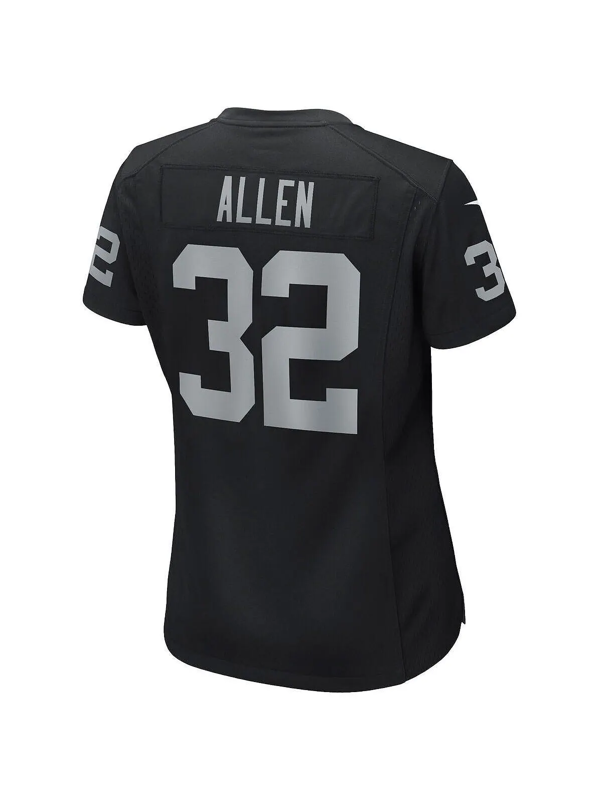 Женская футболка marcus allen black las vegas raiders game для пенсионеров Nike — изображение 2 из 3, черный