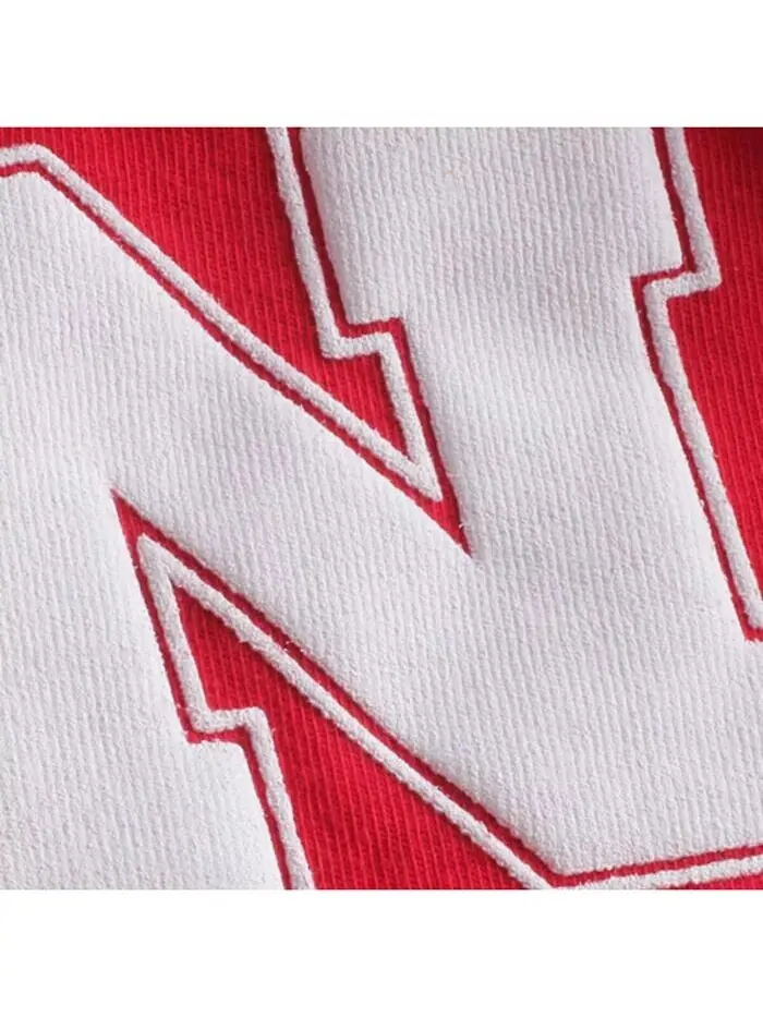 Женская футболка оверсайз Scarlet Nebraska Huskers Spirit Jersey — изображение 2 из 4
