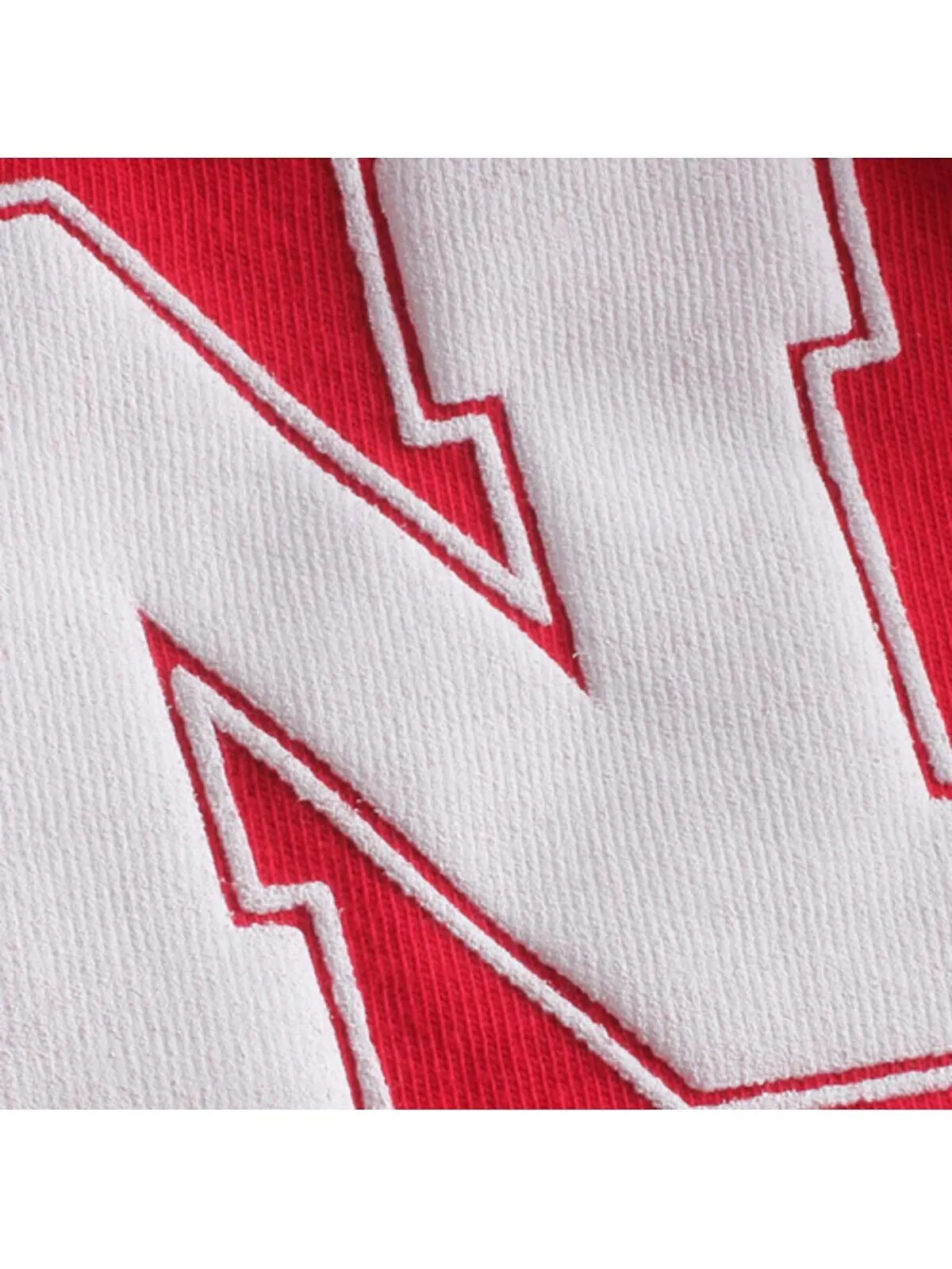 Женская футболка оверсайз Scarlet Nebraska Huskers Spirit Jersey — изображение 2 из 4, алый