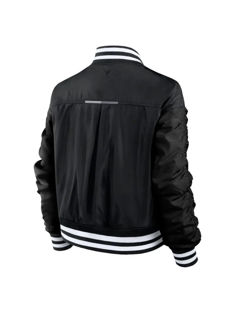 Fanatics Женская черная куртка Cincinnati Bengals Elements Wave на кнопках — изображение 2 из 3, черный
