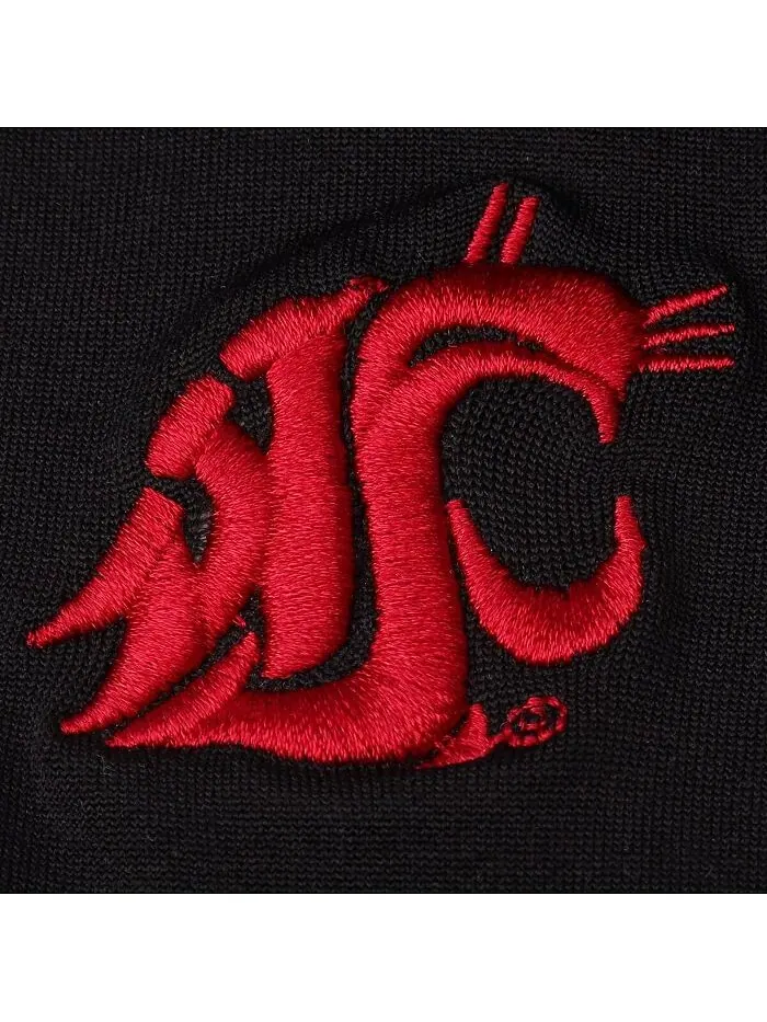 Женские черные флисовые леггинсы Washington State Cougars ZooZatz — изображение 2 из 2, черный