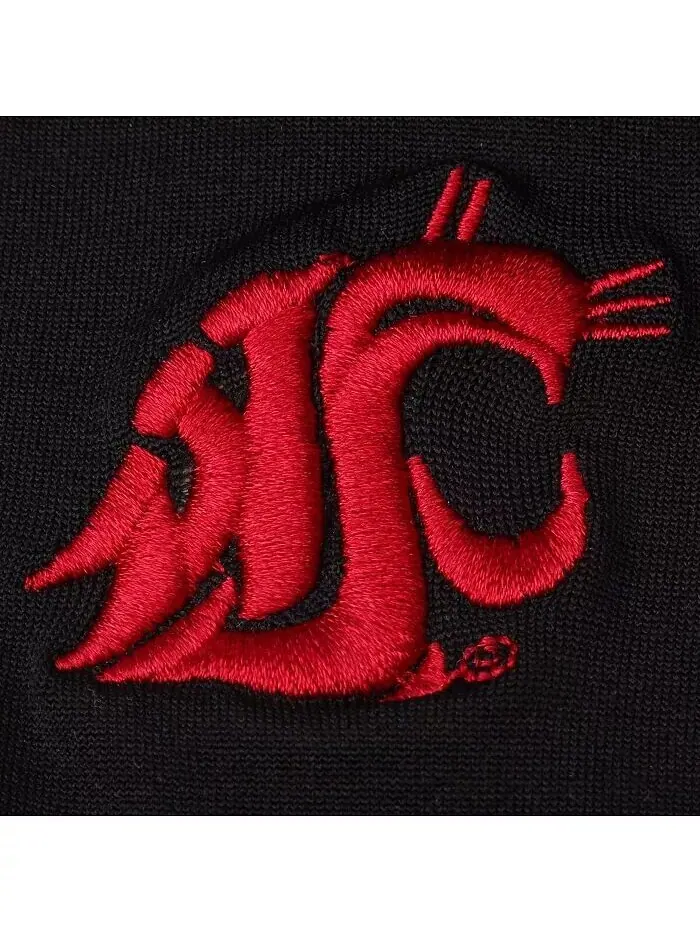 Женские черные флисовые леггинсы Washington State Cougars Zoozatz — изображение 2 из 2