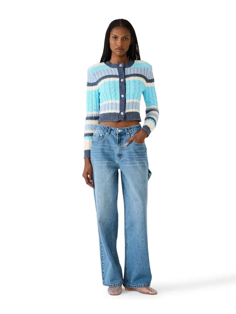 Женские джинсы Sydnee Barrel Steve Madden, Marina Wash