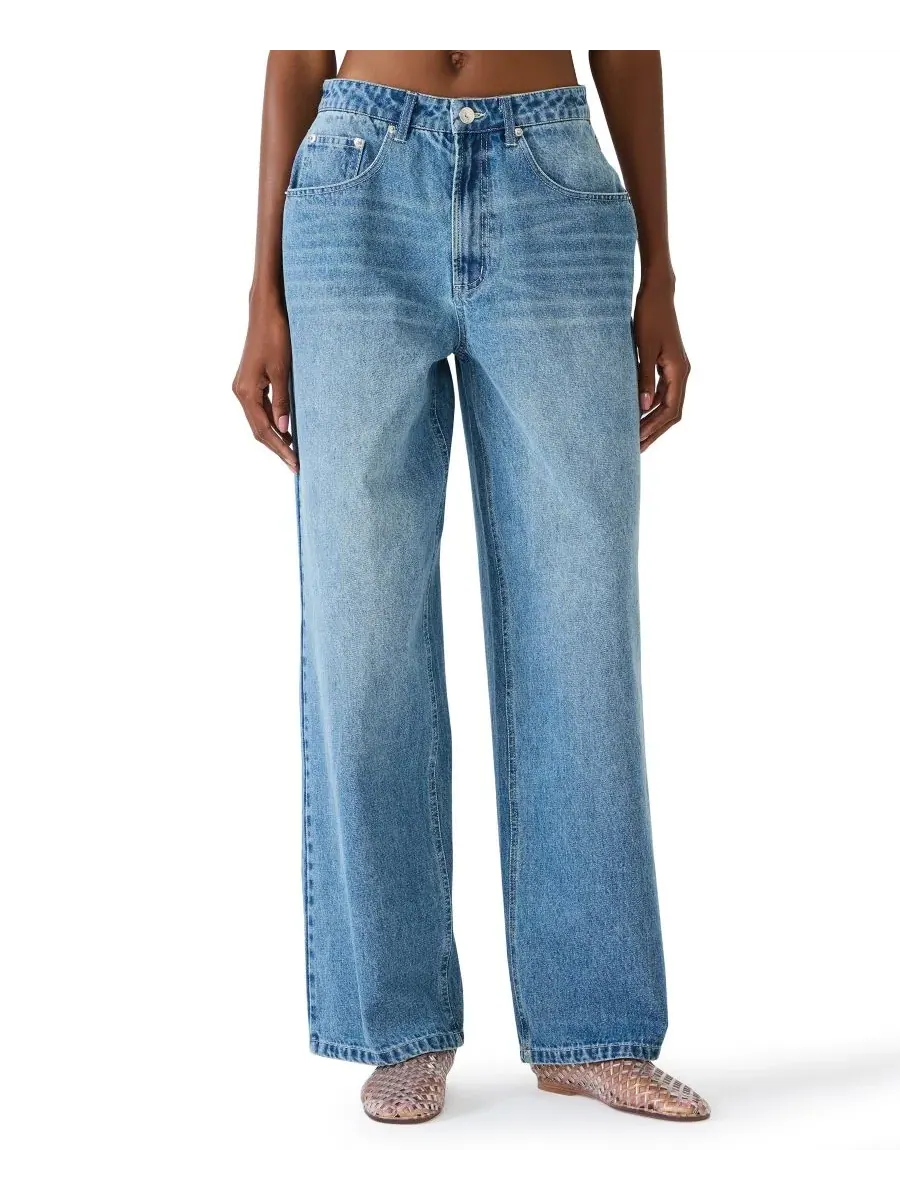 Женские джинсы Sydnee Barrel Steve Madden, Marina Wash — изображение 2 из 5