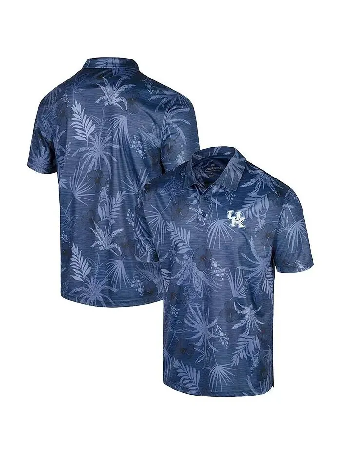 Мужская рубашка поло Royal Kentucky Wildcats Big and Tall Palms Colosseum — изображение 1 из 1