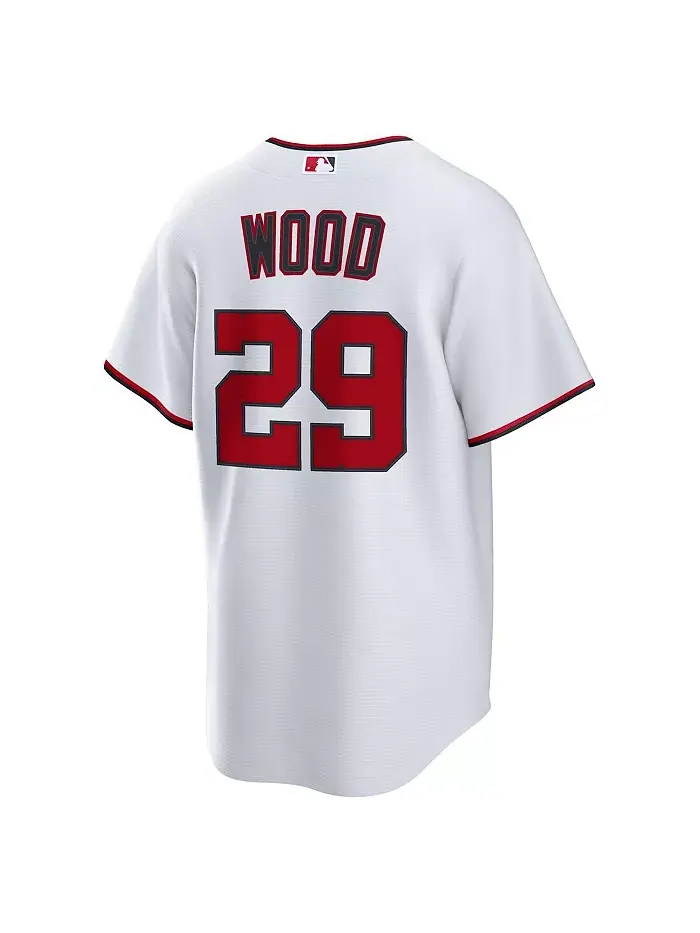 Мужская реплика игровой футболки James Wood Washington Nationals Home Replica 2.0 Nike — изображение 3 из 3