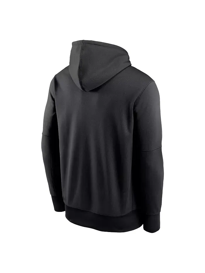 Мужская черная толстовка с капюшоном Cincinnati Bengals Performance Pullover Hoodie Nike — изображение 3 из 3
