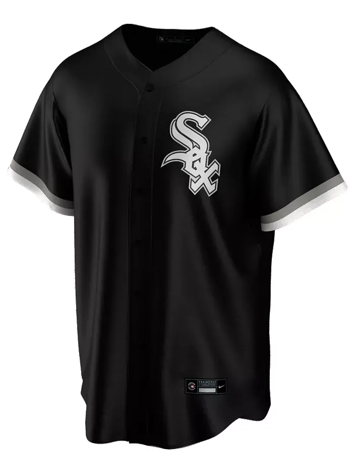 Мужская официальная реплика футболки Chicago White Sox без принта Nike — изображение 1 из 2