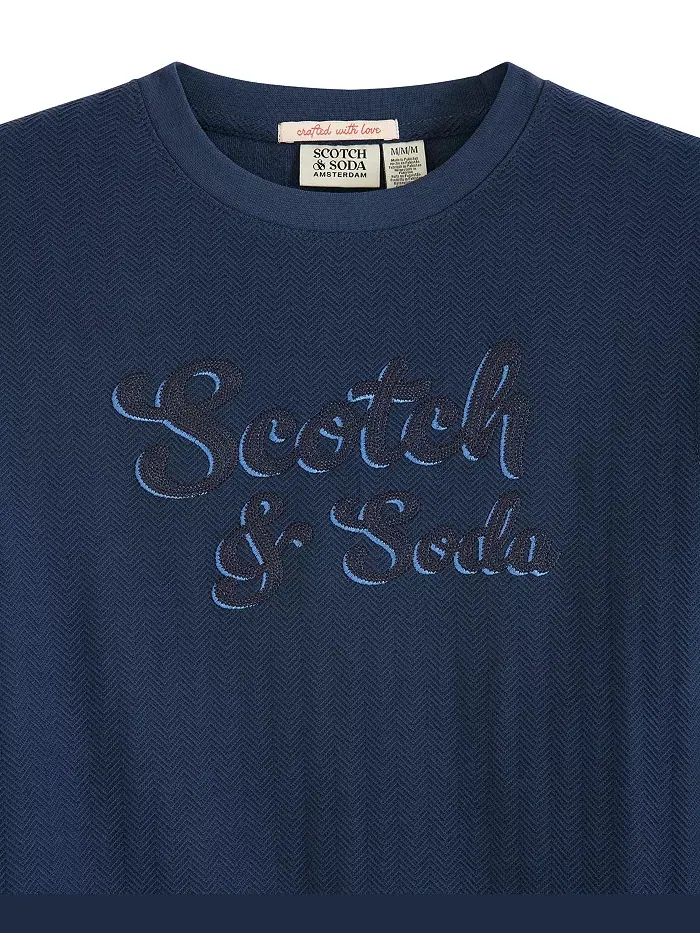 Свитшот с вышивкой для мальчиков Big Boys SCOTCH & SODA — изображение 4 из 4