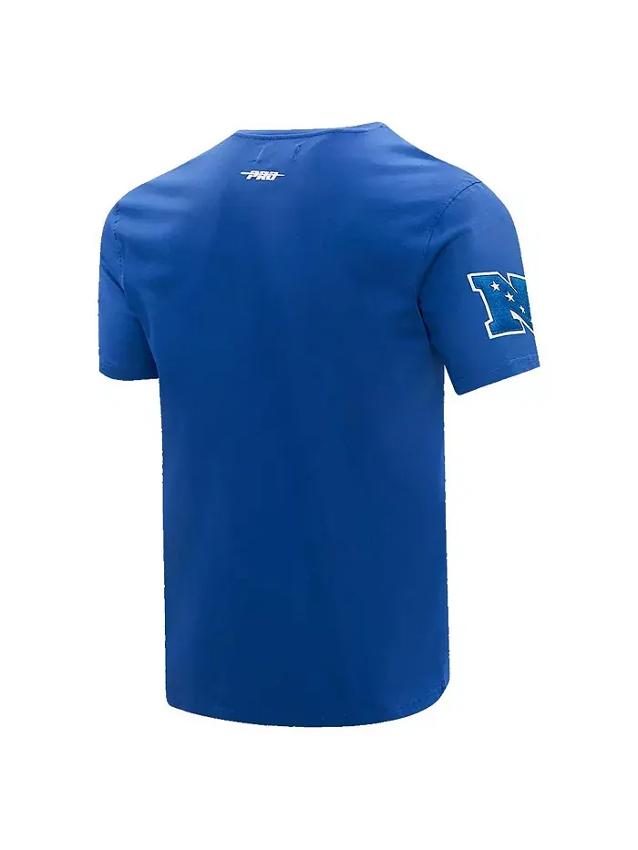 Мужская гибридная футболка Royal New York Giants Pro Standard — изображение 3 из 4