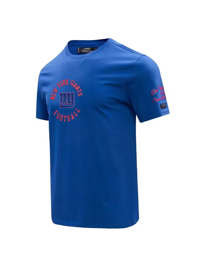 Мужская гибридная футболка Royal New York Giants Pro Standard — изображение 4 из 4