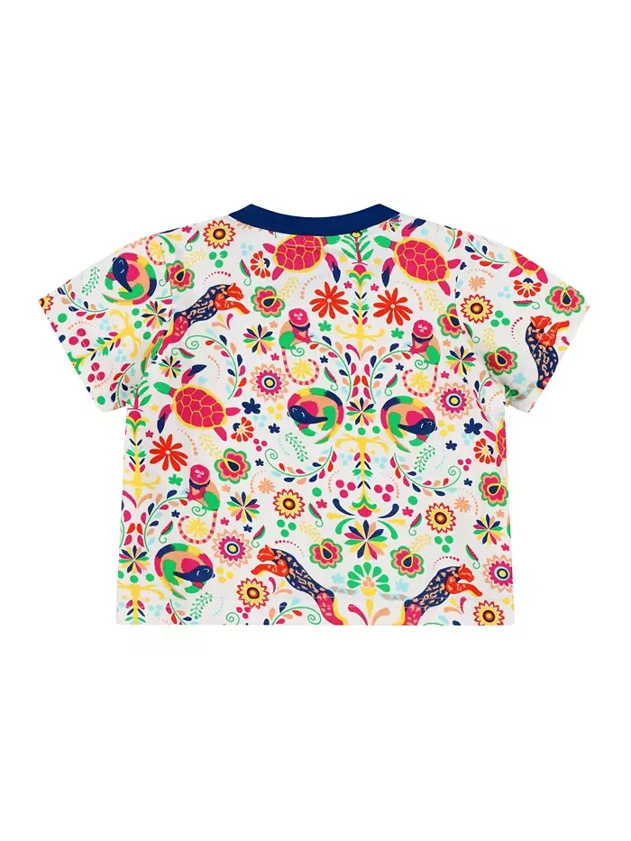 Детская футболка с короткими рукавами и принтом Suave Mixed Up Clothing — изображение 2 из 2