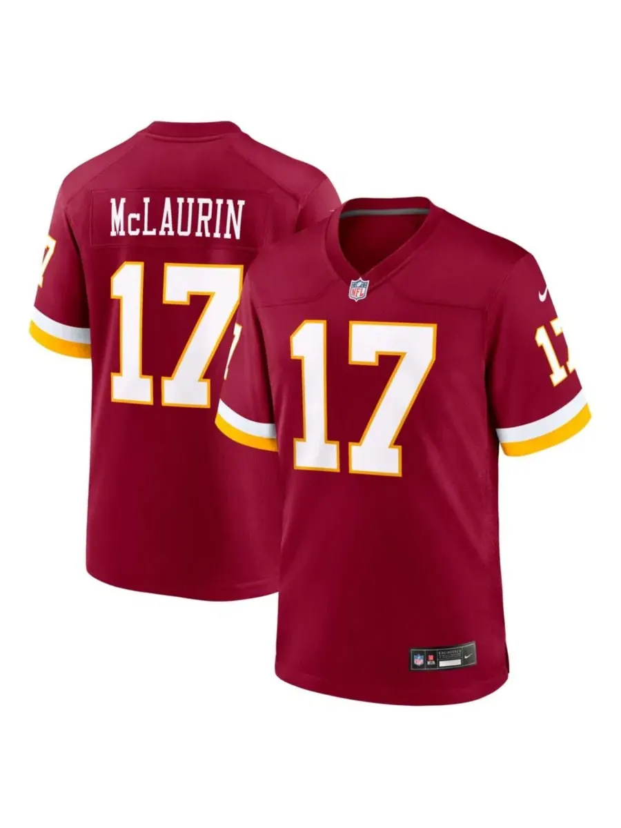 Футболка Nike Washington Commanders Game Jersey — изображение 1 из 5, бордовый