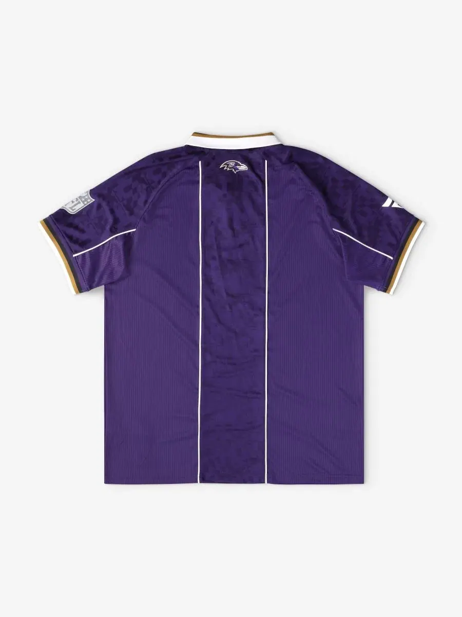 Футболка-поло с воротником Baltimore Ravens Football x Football Fanatics — изображение 5 из 5, фиолетовый