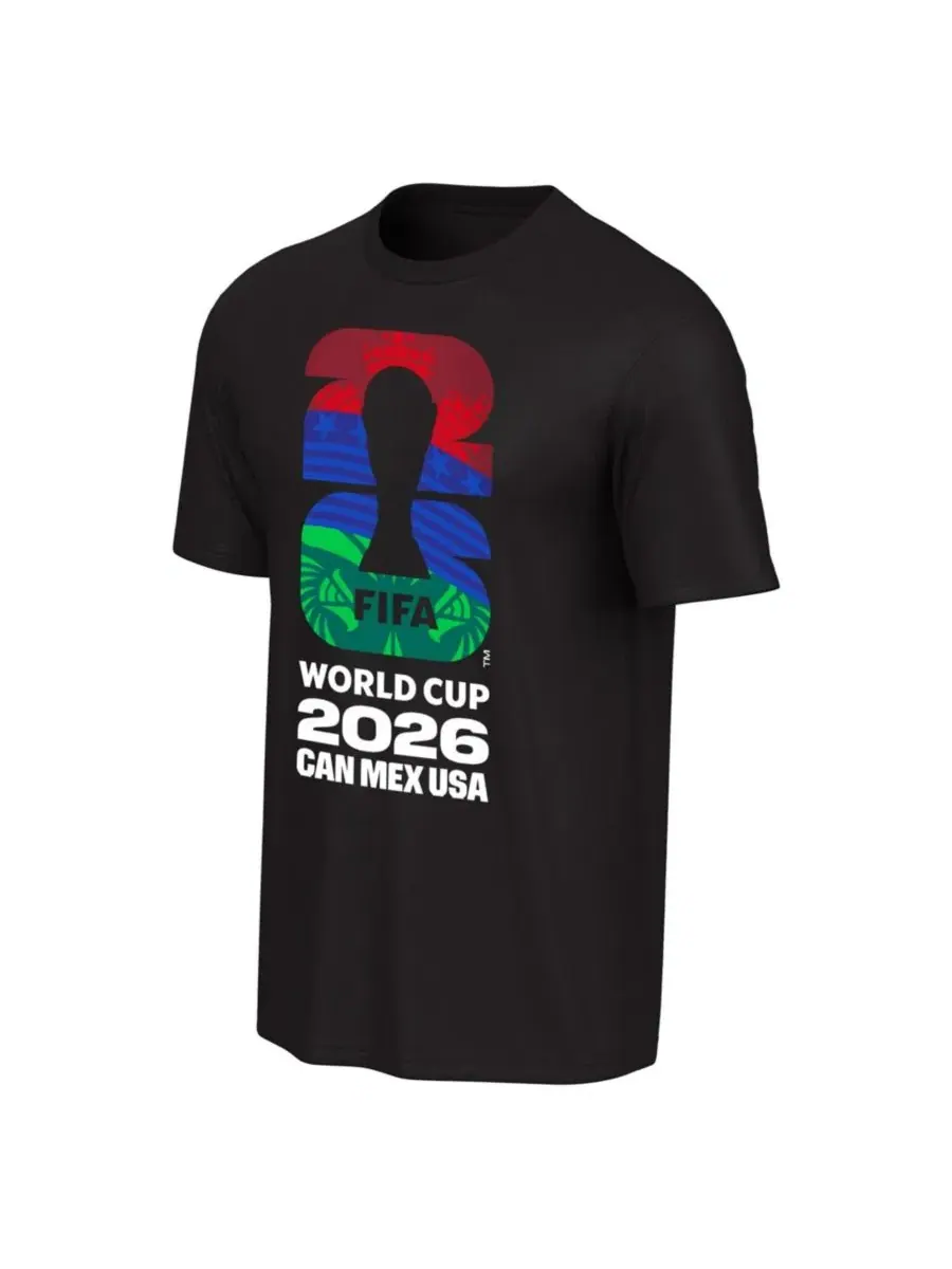 Футболка с принтом FIFA World Cup 2026 Outerstuff — изображение 3 из 3, черный