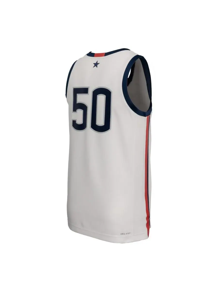 Nike Мужская белая баскетбольная майка-реплика команды UConn Huskies — изображение 2 из 3, белый