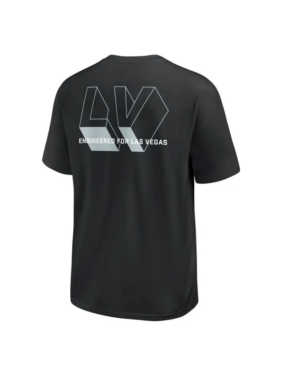 Nike Мужская черная футболка Las Vegas Raiders Dominate the Game Essential Max90 — изображение 3 из 3, черный