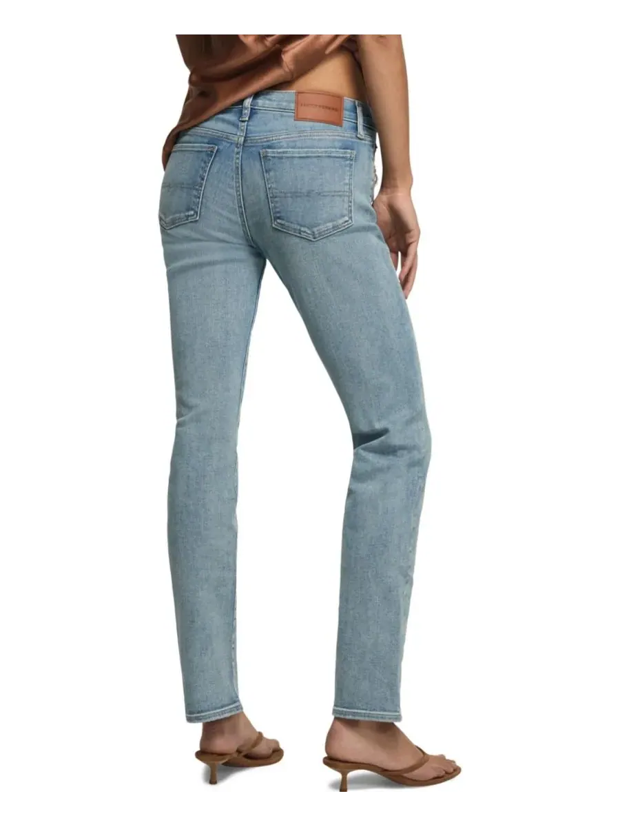 Женские прямые джинсы средней посадки Lucky Brand, Pale Sky Wash — изображение 6 из 6
