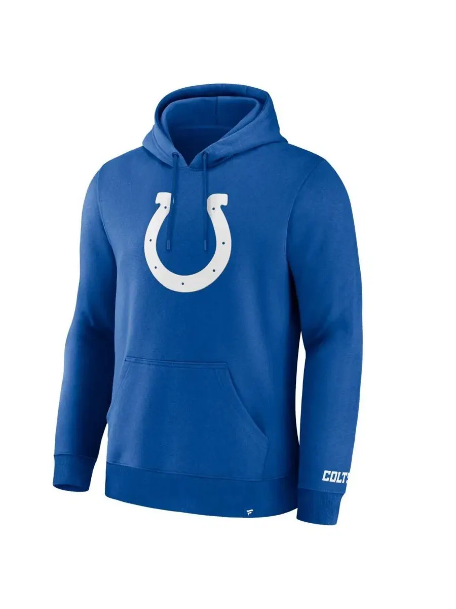 Мужская толстовка Royal Indianapolis Colts Pylon Cam Legacy Pullover Hoodie Fanatics — изображение 2 из 3, королевский