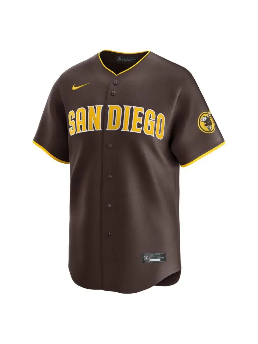 Мужская бейсбольная джерси Fernando Tatis Jr. Alternate Limited Nike — изображение 3 из 3, коричневый