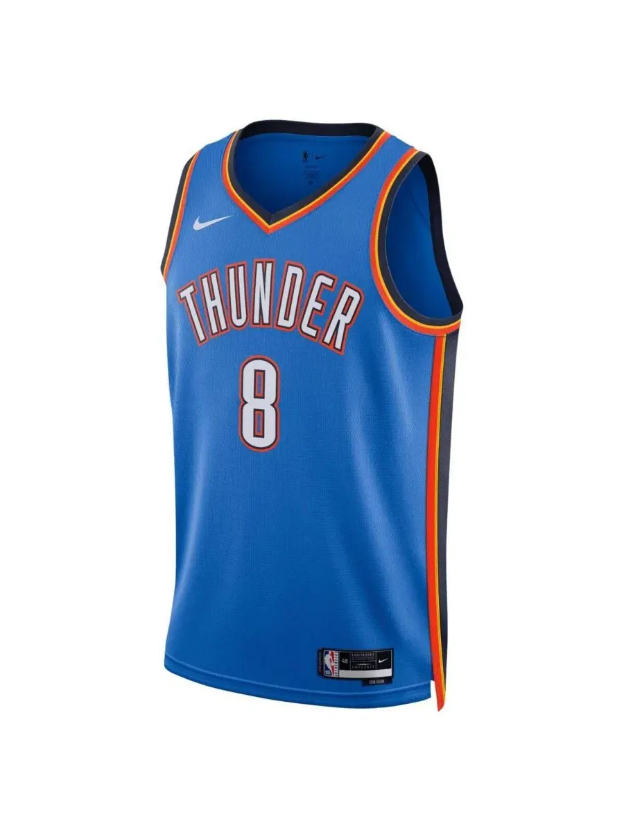 Баскетбольный джерси Jalen Williams Oklahoma City Thunder Icon Edition Nike — изображение 2 из 3, синий