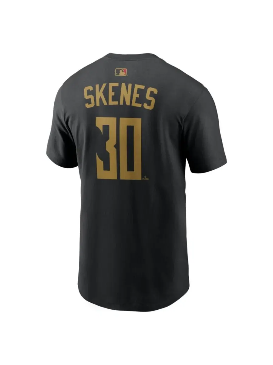 Футболка с длинным рукавом Paul Skenes City Connect Nike — изображение 3 из 3, черный