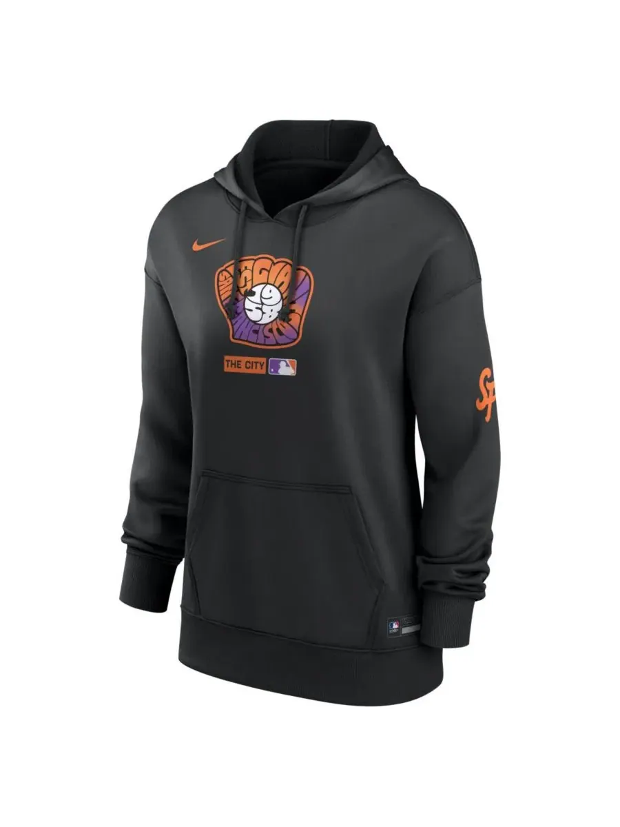 Худи Nike Therma с принтом City Connect Nike — изображение 2 из 3, черный