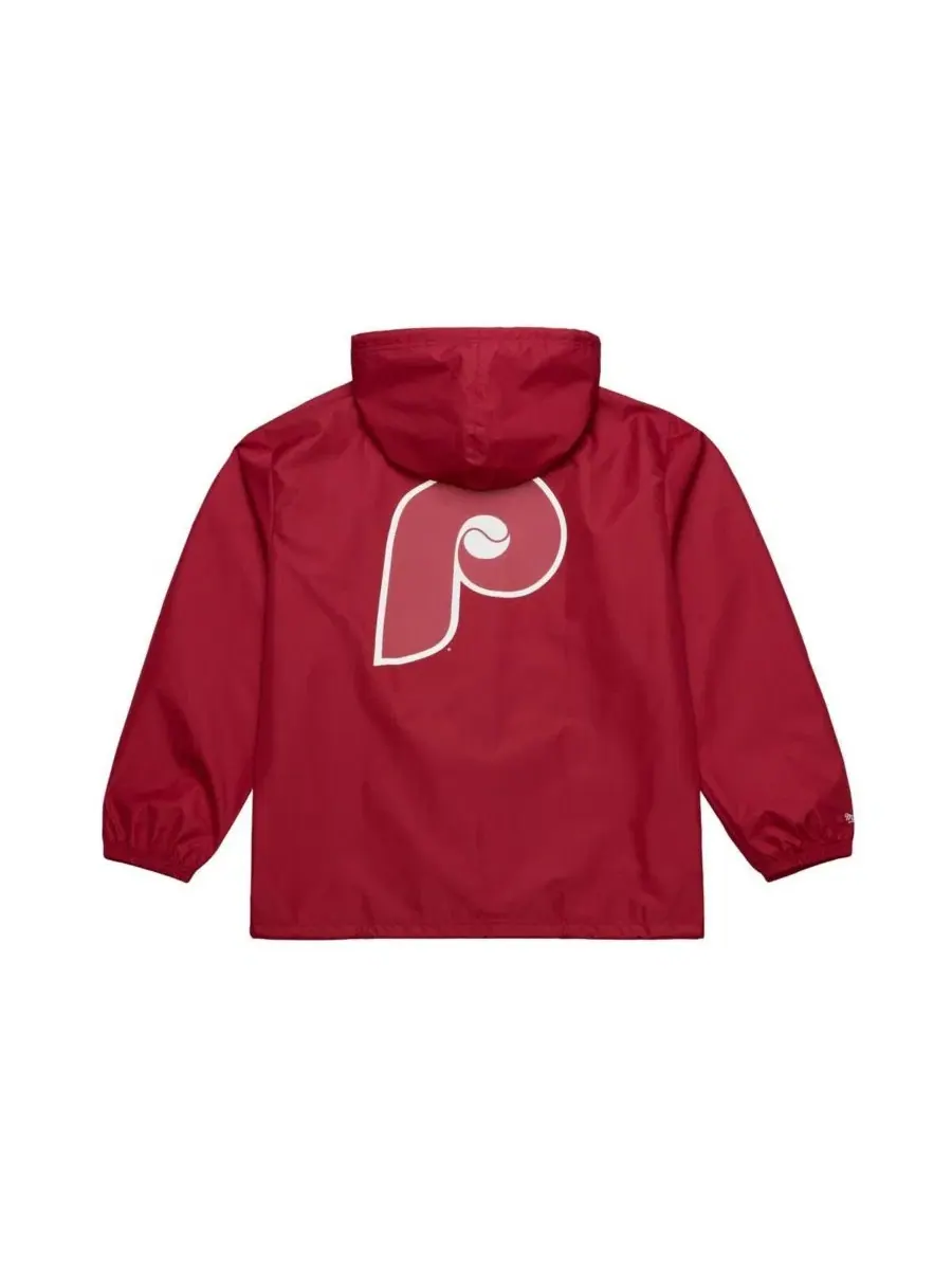 Куртка-бомбер Philadelphia Phillies Mitchell & Ness — изображение 2 из 4, красный