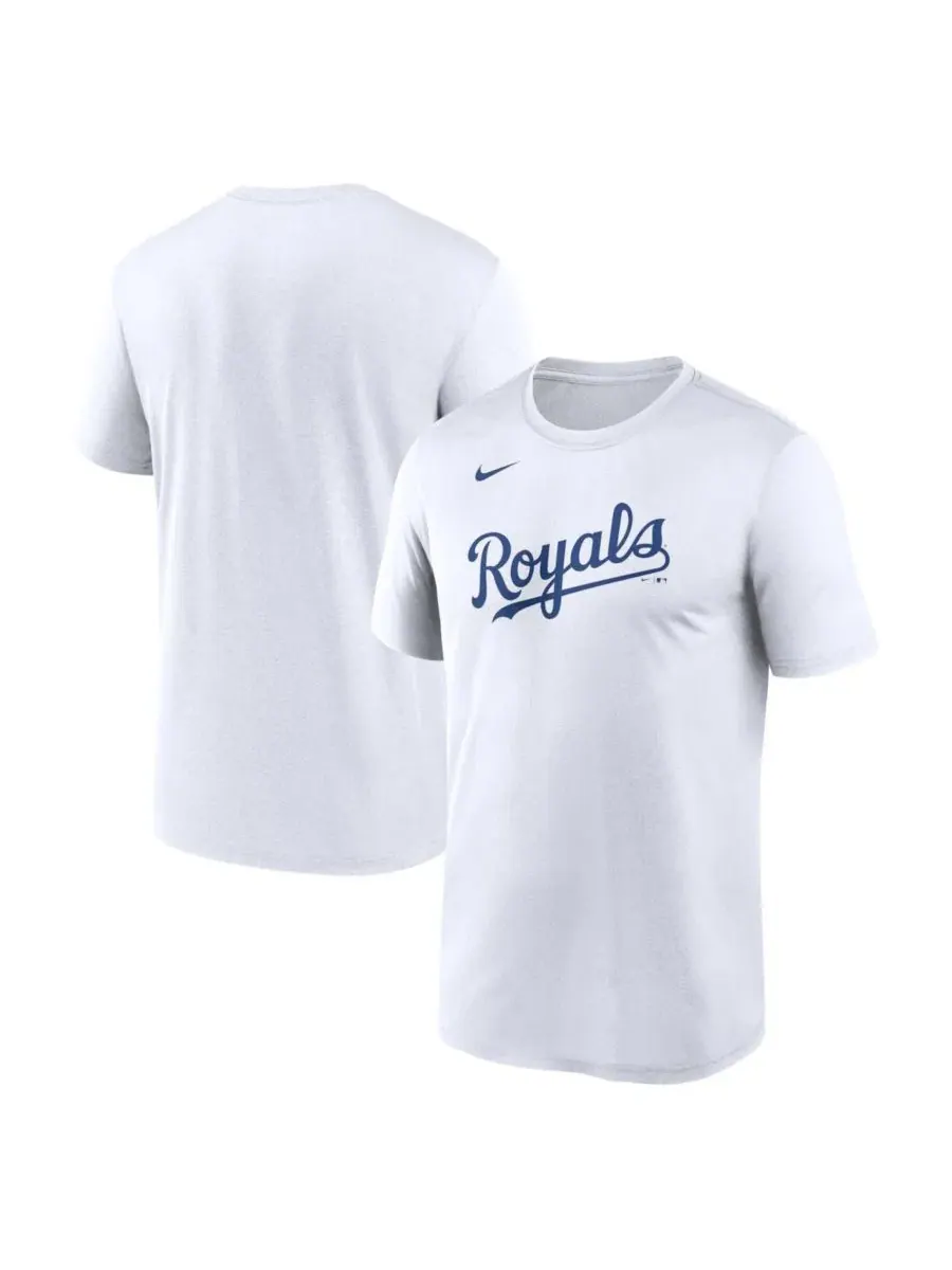 Футболка Dri-FIT с принтом New Legend Wordmark Kansas City Royals Nike — изображение 1 из 3, белый