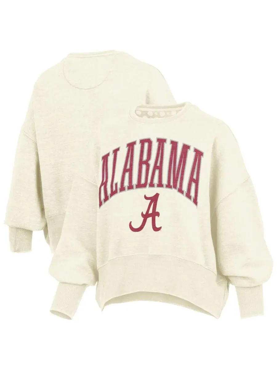 Женский свитшот с капюшоном Oversized Waist-Length Crewneck Pressbox — изображение 1 из 3, прозрачный