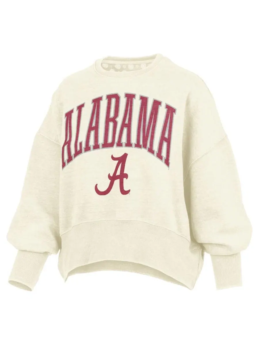 Женский свитшот с капюшоном Oversized Waist-Length Crewneck Pressbox — изображение 3 из 3, прозрачный