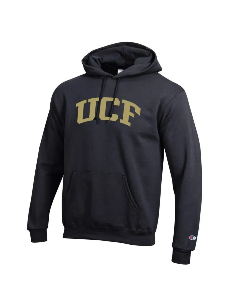 Худи с капюшоном UCF Knights Basic Arch Fleece Champion — изображение 2 из 3, черный