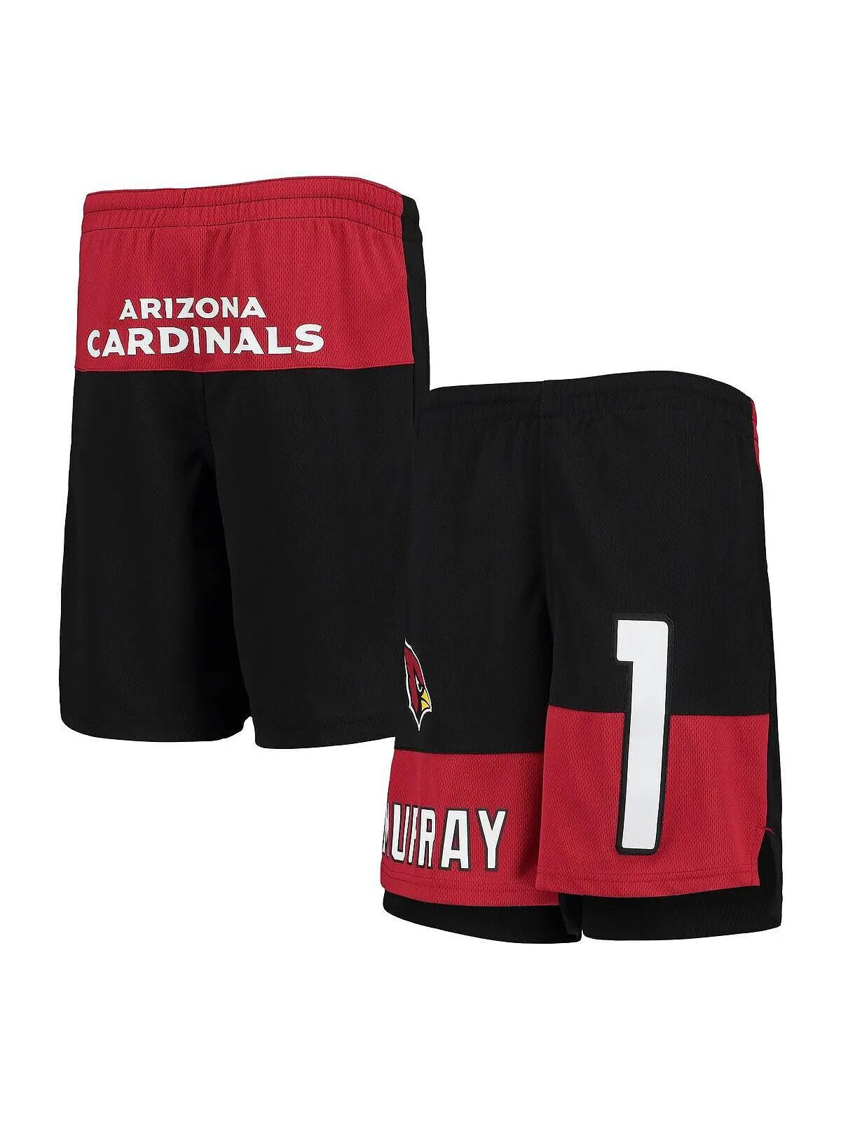 Шорты Big Boys Kyler Murray Black Arizona Cardinals с именем и номером игрока Outerstuff — изображение 1 из 2, черный