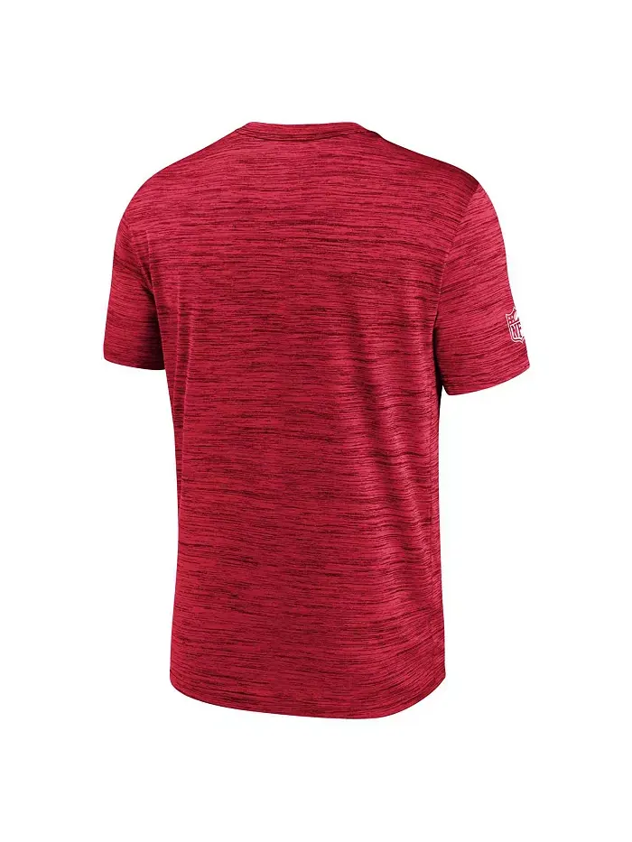 Мужская красная футболка Big Tall Sideline Velocity Performance Kansas City Chiefs Nike — изображение 3 из 3