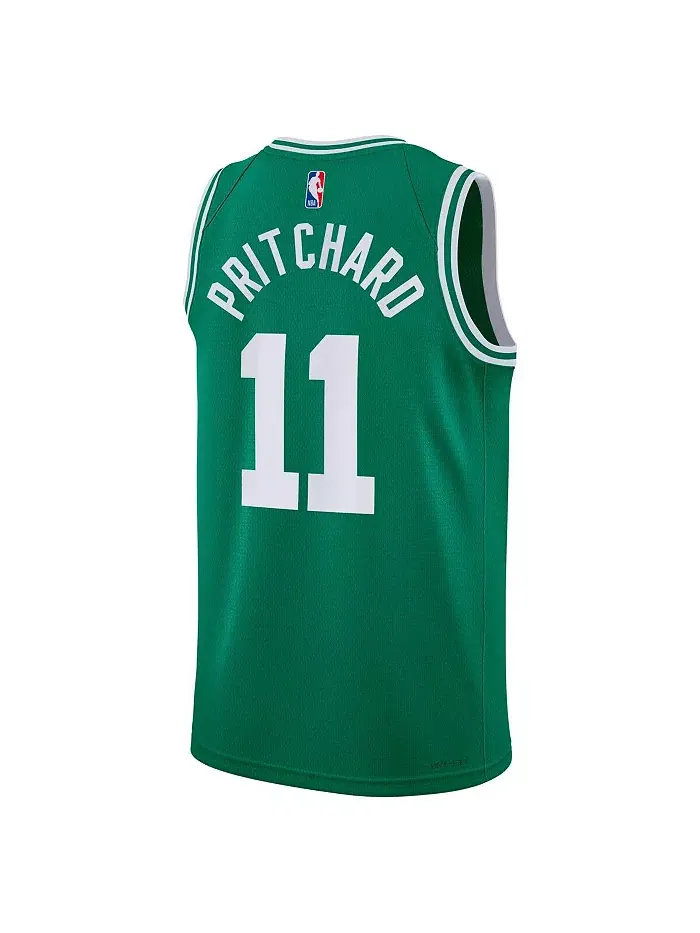Мужская и женская баскетбольная майка Payton Pritchard Kelly Green Boston Celtics Swingman Nike — изображение 2 из 3