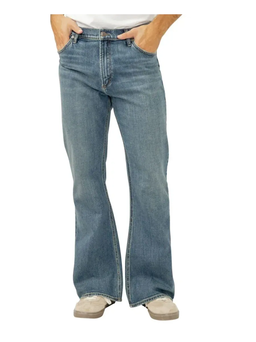 Джинсы свободного кроя Jack Relaxed Fit Wide Bootcut Silver Jeans Co., Coronado — изображение 1 из 5
