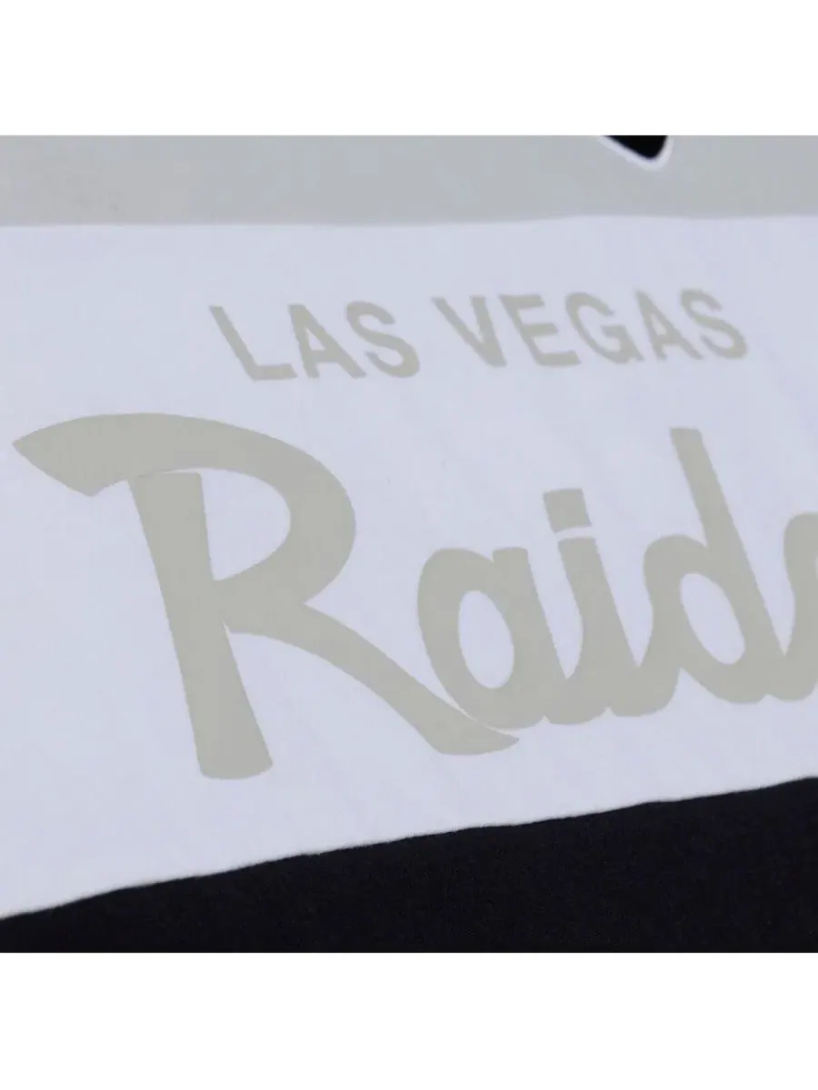 Майка без рукавов с принтом Las Vegas Raiders Head Coach Mitchell & Ness — изображение 3 из 5, черный серебристый