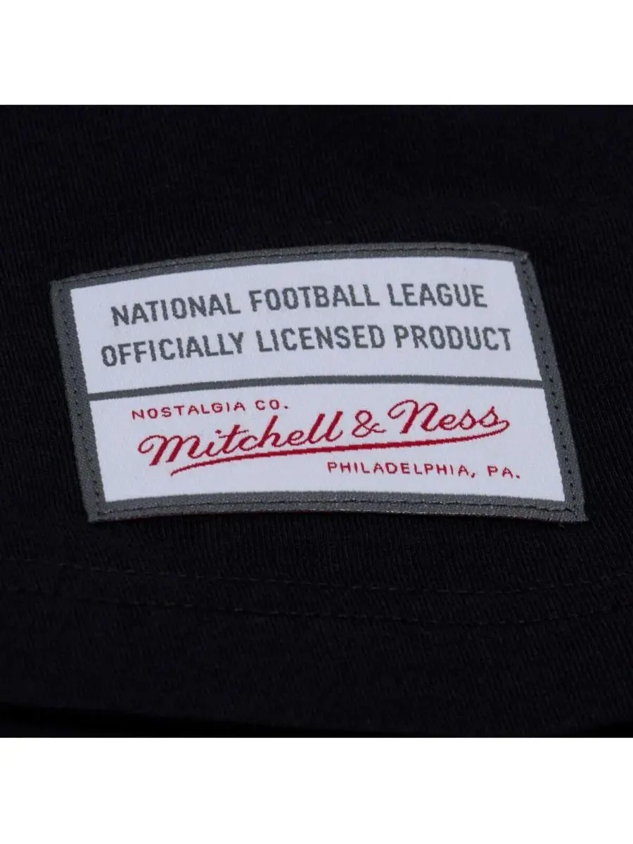 Майка без рукавов с принтом Las Vegas Raiders Head Coach Mitchell & Ness — изображение 4 из 5, черный серебристый