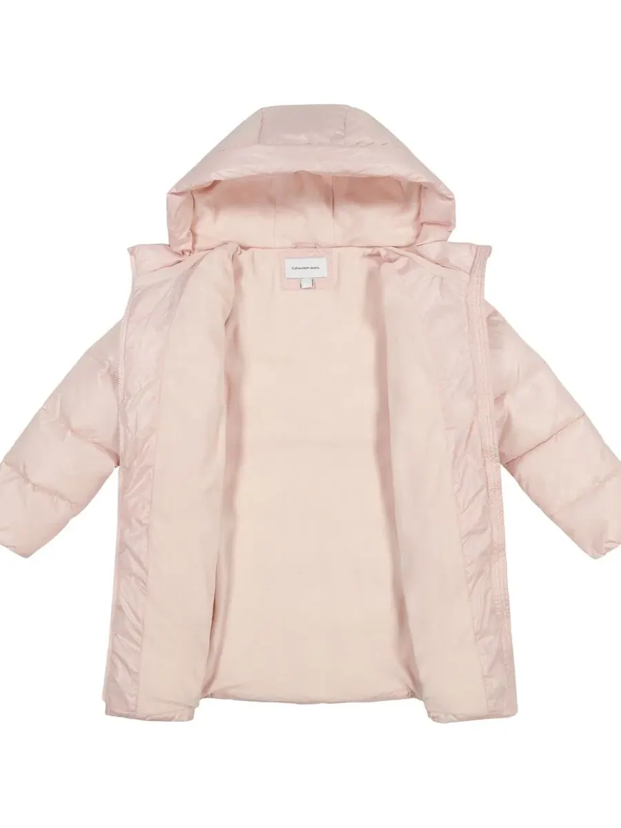 Пуховик с капюшоном Calvin Klein, Mangano Calcite — изображение 4 из 6