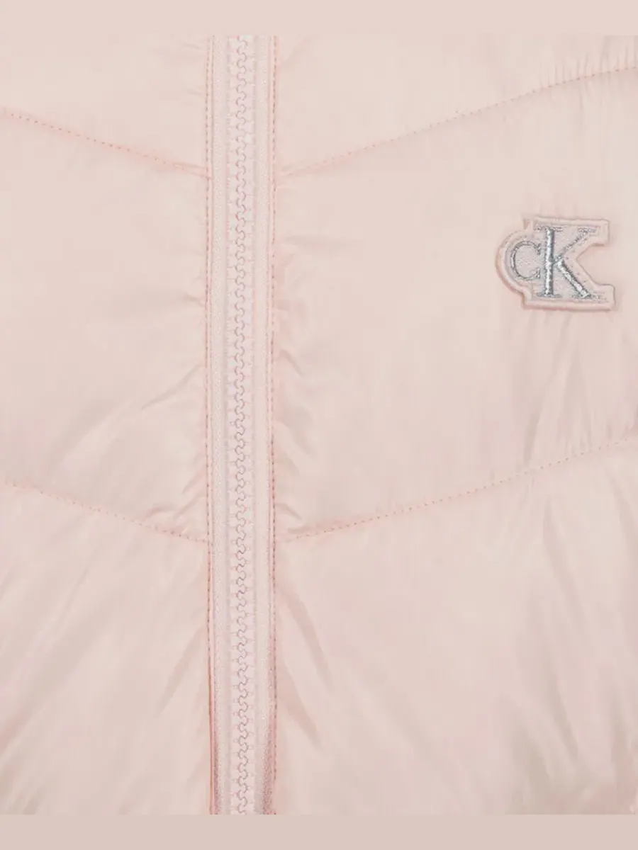 Пуховик с капюшоном Calvin Klein, Mangano Calcite — изображение 6 из 6