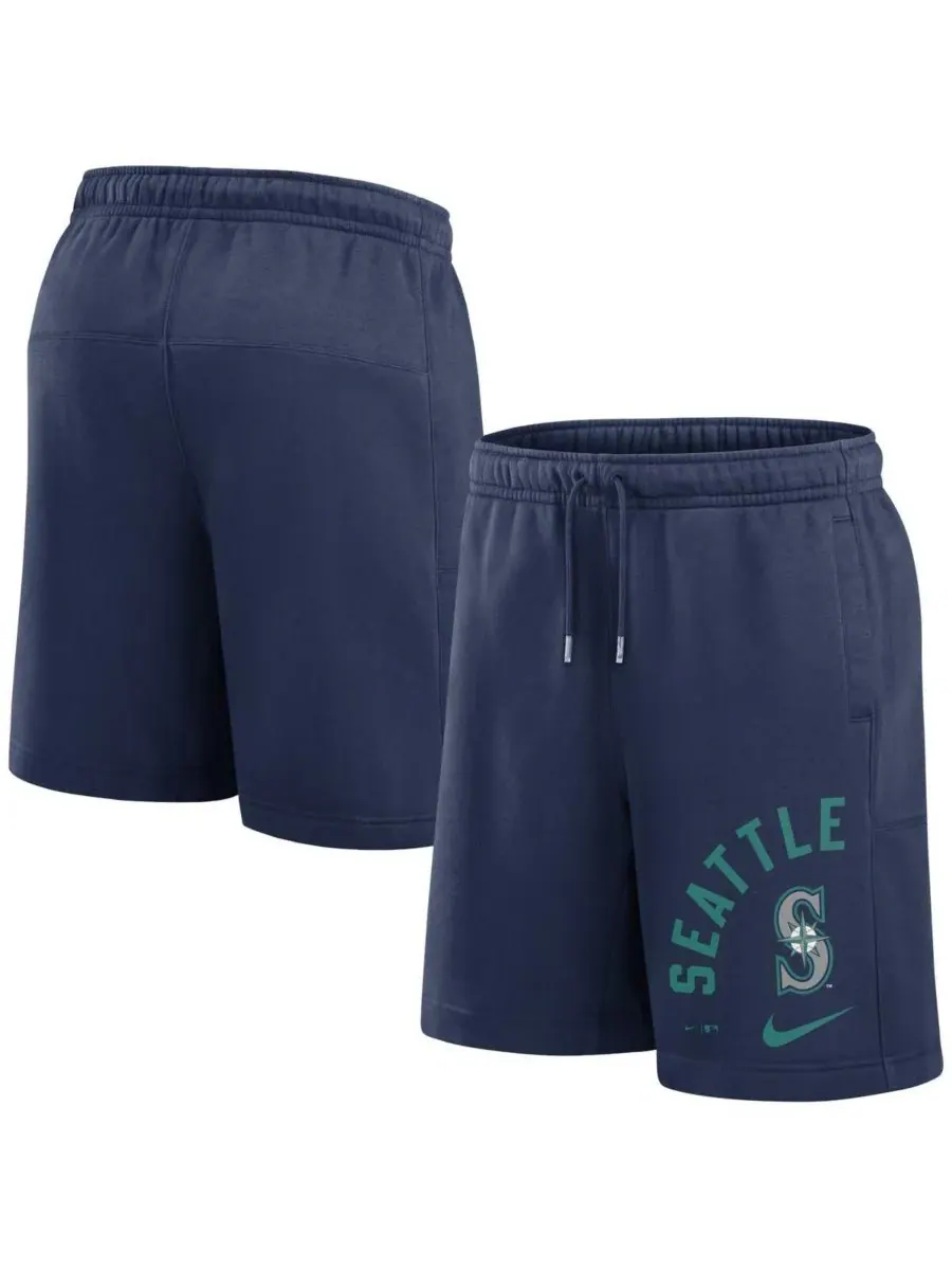 Nike Мужские темно-синие шорты для кикера команды Seattle Mariners — изображение 1 из 3, темно-синий