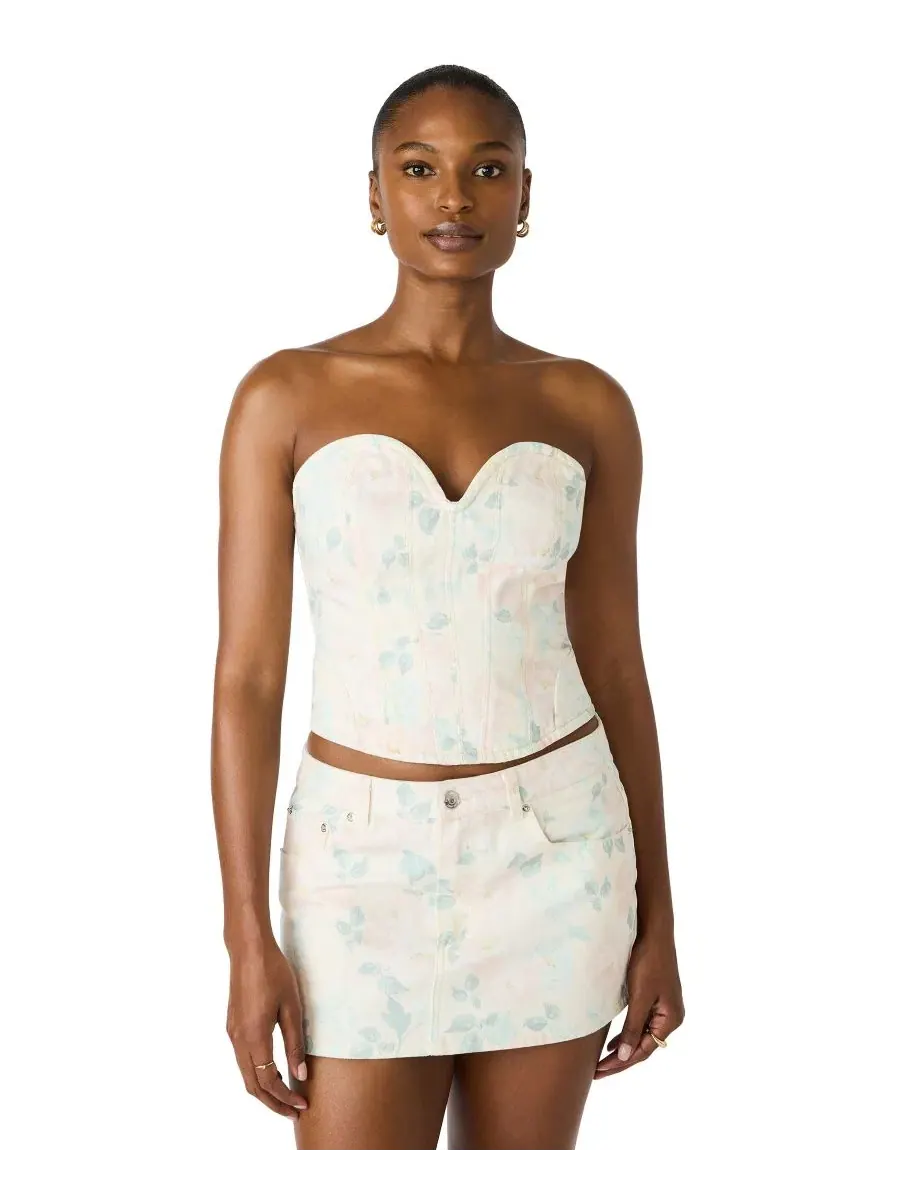 Женский корсетный топ Roselia Steve Madden, Georgia Bloom Floral — изображение 2 из 4