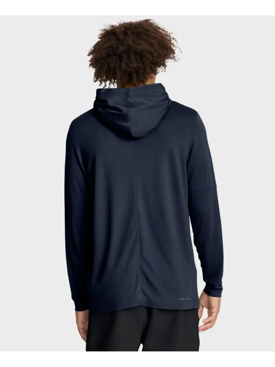Футболка-худи Nike Atlanta Braves Authentic Collection Dri-FIT с длинным рукавом и съемными рукавами — изображение 3 из 4