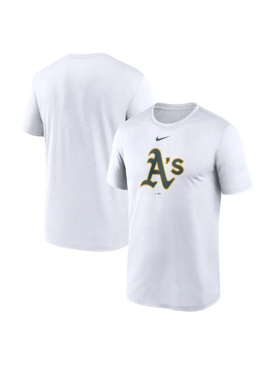 Футболка Athletics New Legend Dri-FIT с коротким рукавом Nike — изображение 1 из 3, белый