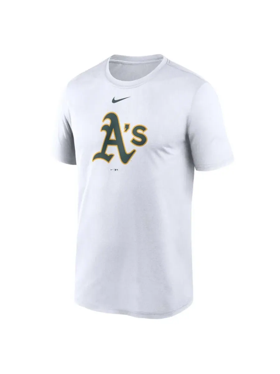 Футболка Athletics New Legend Dri-FIT с коротким рукавом Nike — изображение 2 из 3, белый